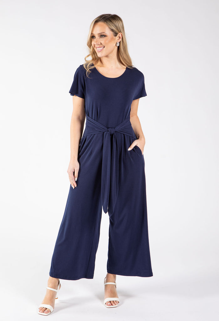 Front Knot Jumpsuit