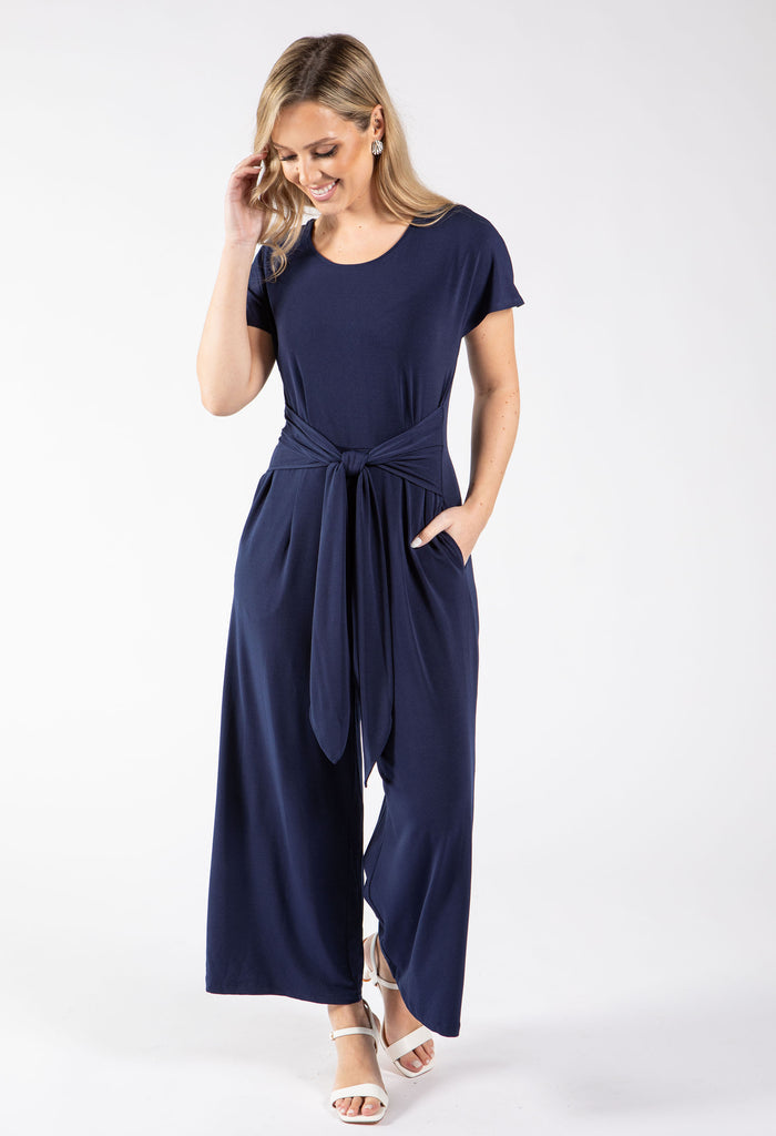 Front Knot Jumpsuit