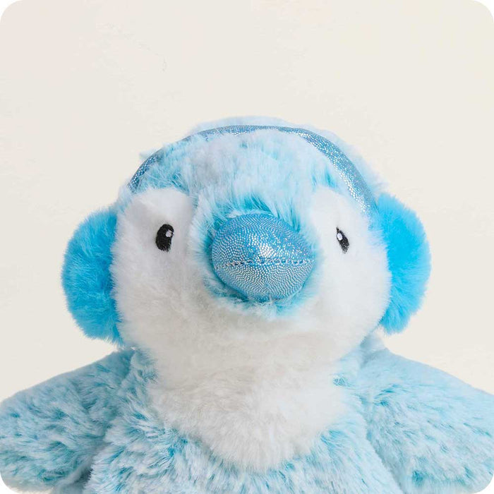 Microwavable Frosty Blue Penguin Warmies Junior - Warmies USA
