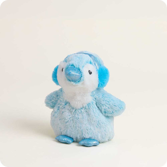 Microwavable Frosty Blue Penguin Warmies Junior - Warmies USA