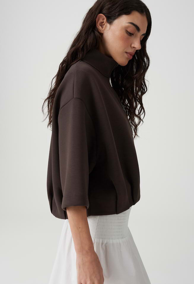 Galtos Sculptural Zip-Up Jacket