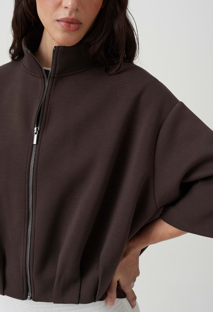 Galtos Sculptural Zip-Up Jacket