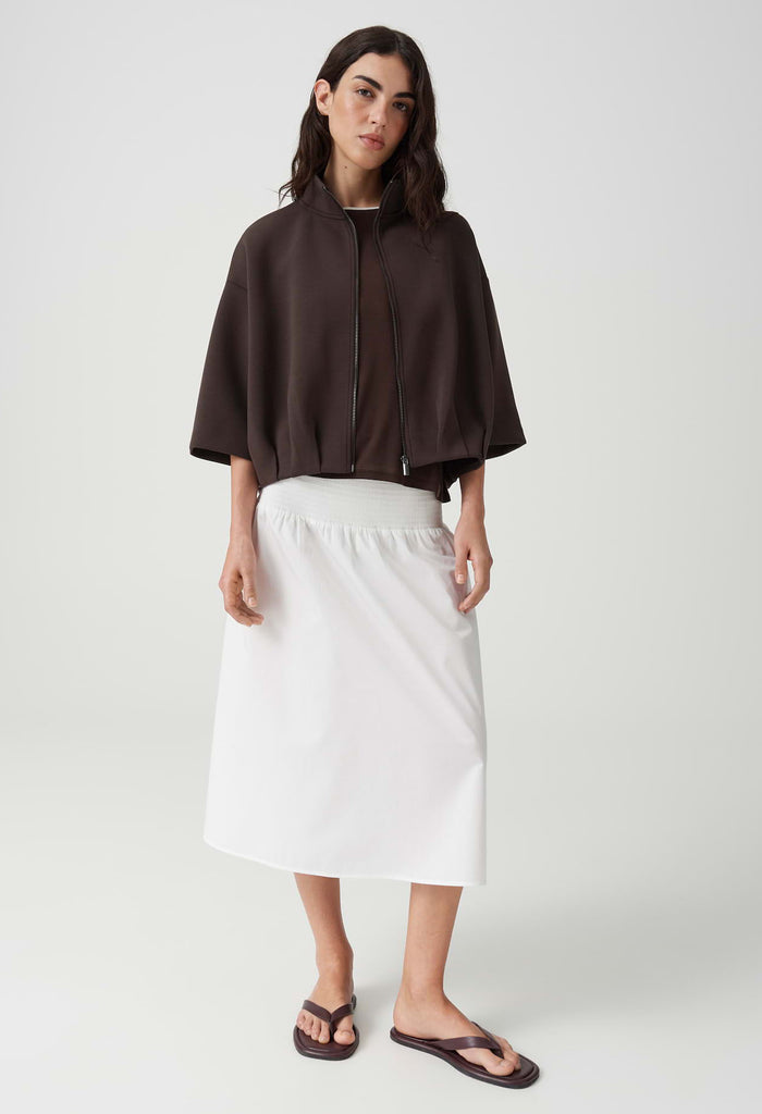 Galtos Sculptural Zip-Up Jacket