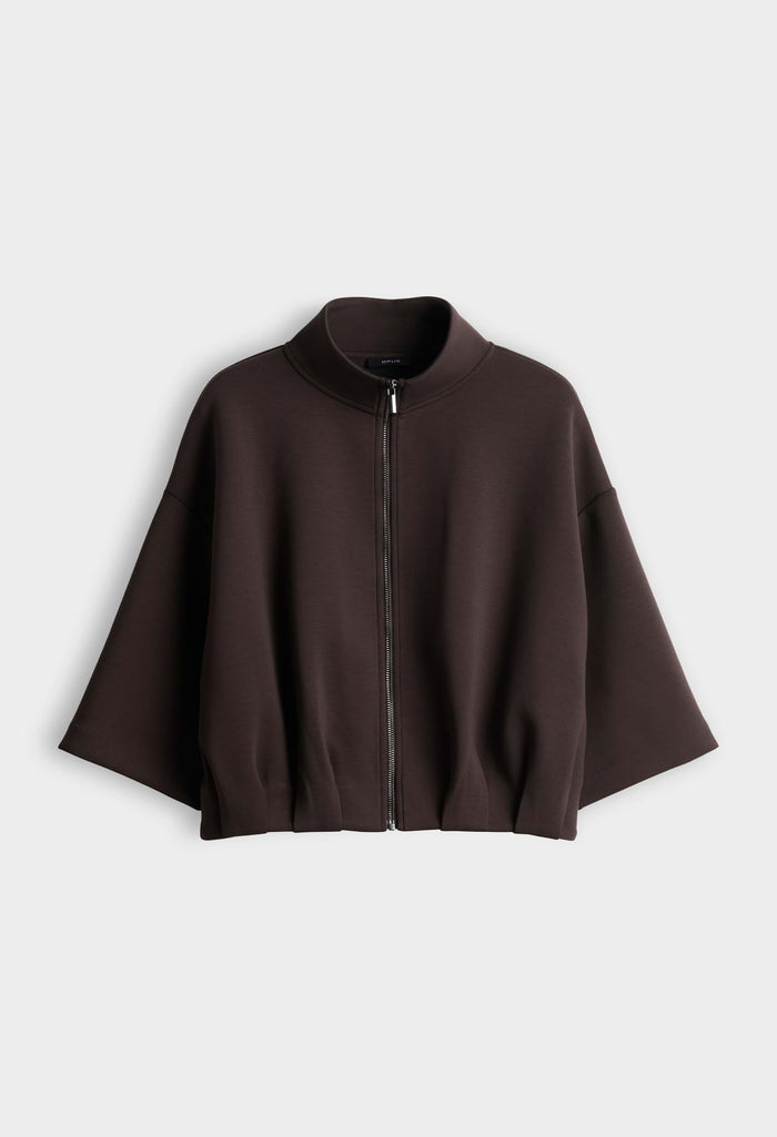 Galtos Sculptural Zip-Up Jacket