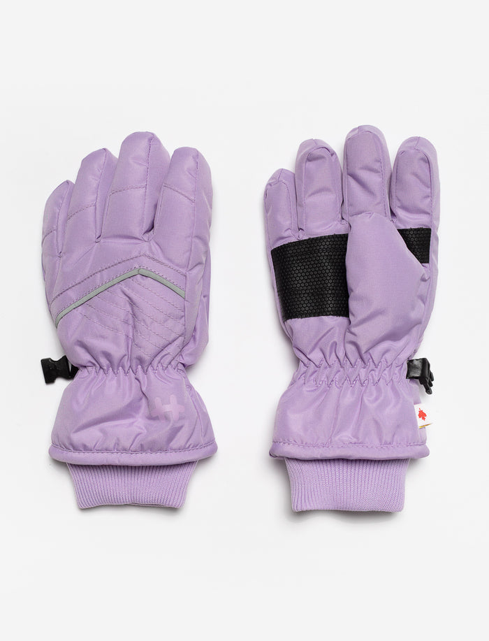 Gants de ski isolés avec détails réfléchissants