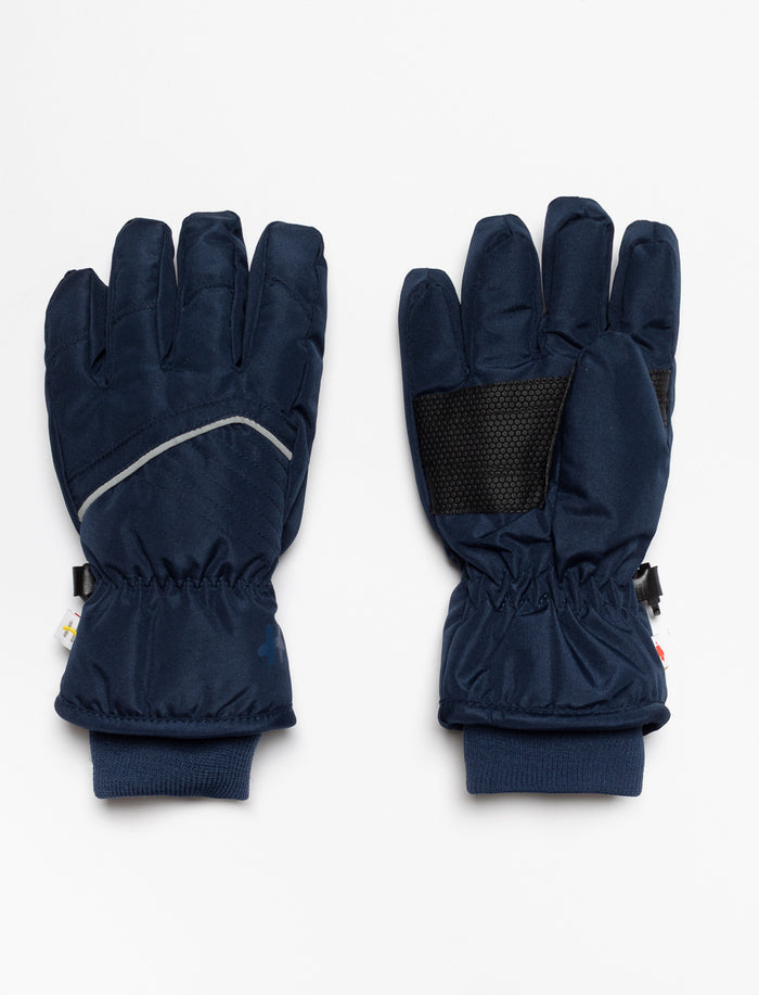 Gants de ski isolés avec détails réfléchissants