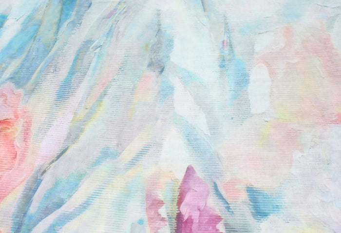 Garden Rose Print Scarf