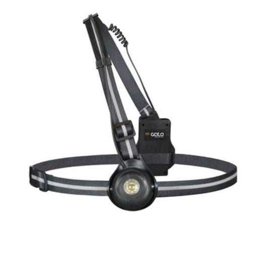 Gato Accessories Gato Adjustable High-Viz Chest Light USB Black - Up and Running