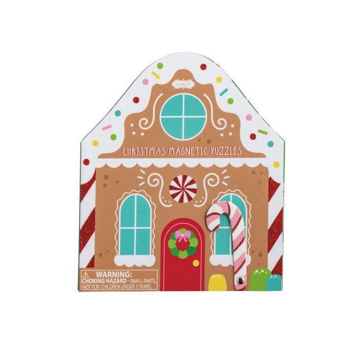 Gingerbread House Magnetic Puzzle Book