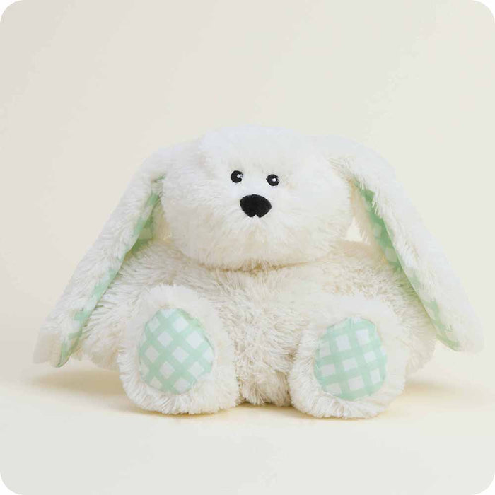 Microwavable Gingham Bunny Stuffed Animal Warmies