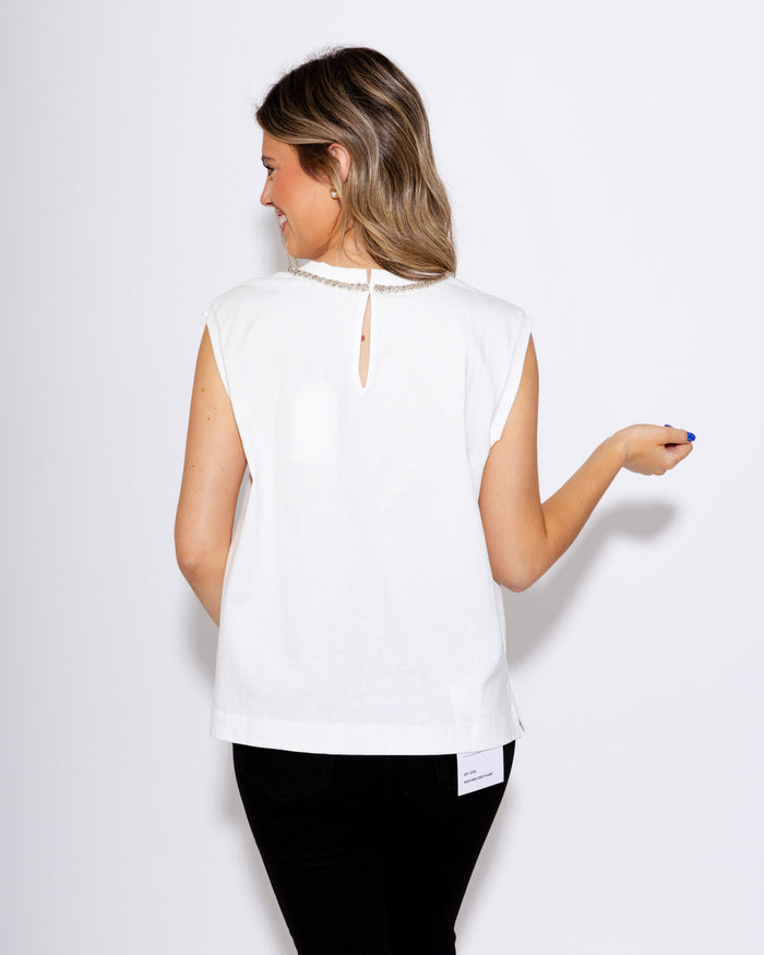 Glimmer with Grace Bow Tank