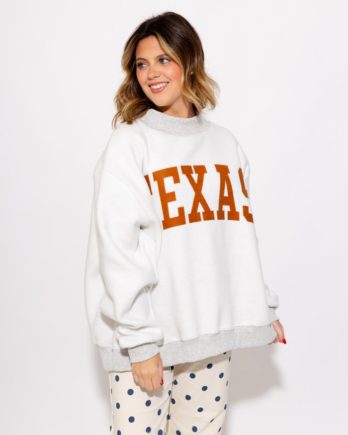 God Bless TX Mock Neck Sweatshirt