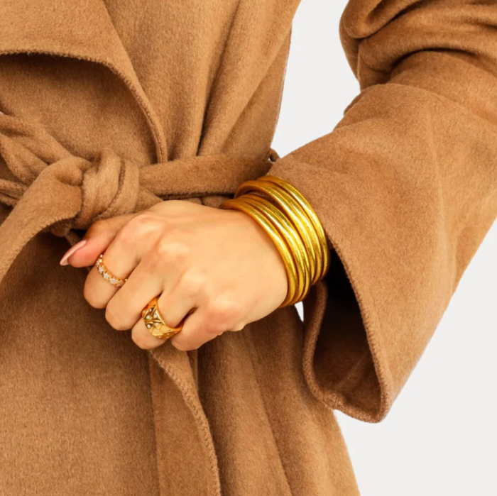 Gold All Weather Bangles® (AWB®) - Set of 6