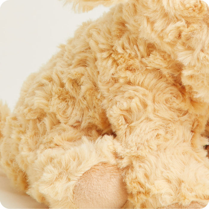 Soft Warm Weighted Golden Dog Plush Warmies Junior