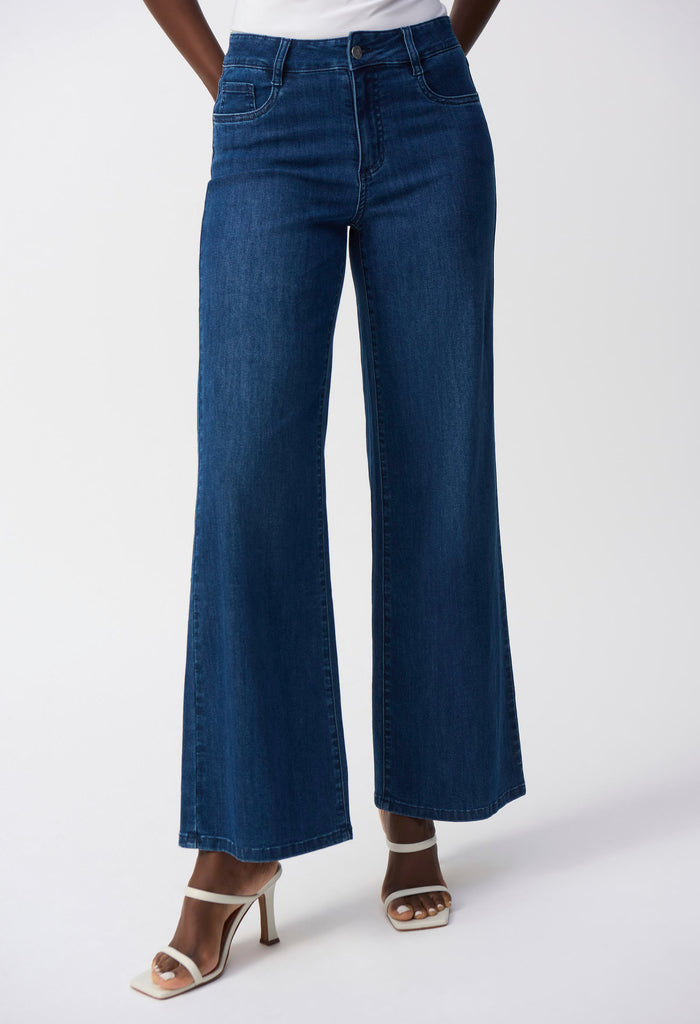 Goldie | Classic Wide-leg Stretch Jean