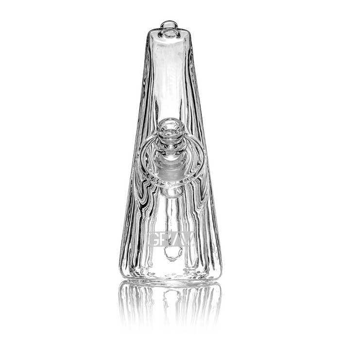 grav wave bubbler water pipe glass bong