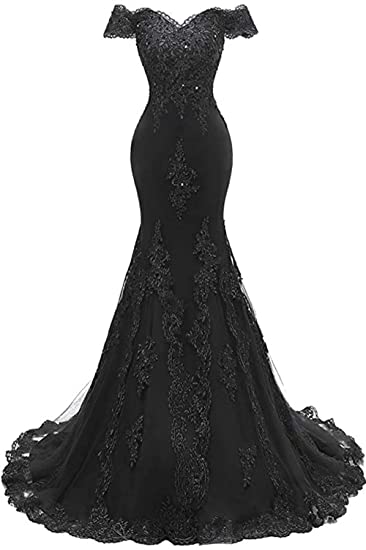 Green Lace Prom Dress 2022 Mermaid Off the Shoulder Corset Back Prom Dresses