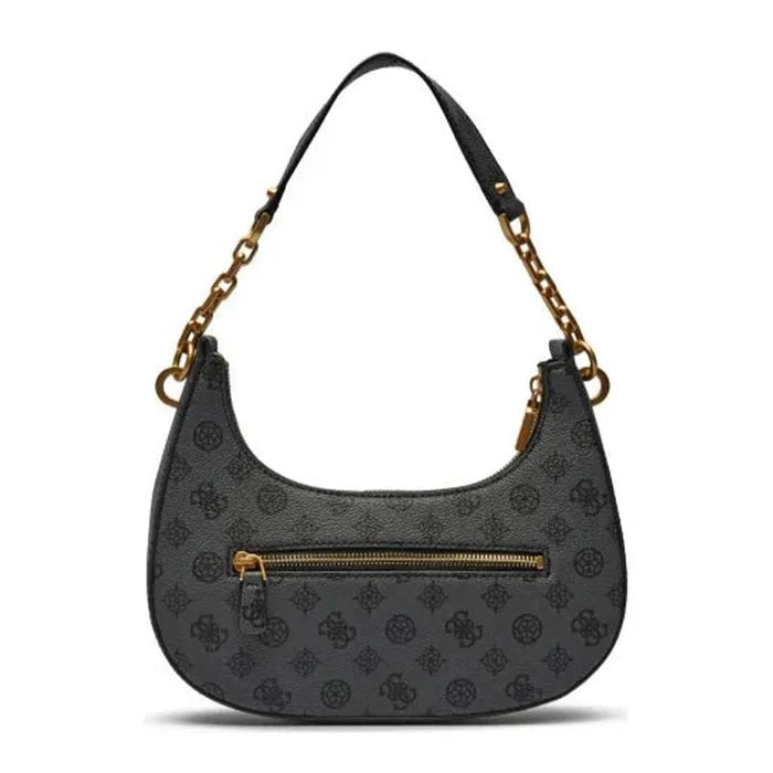 GUESS Kuba Top Zip Shoulder Bag - GREY - GB182 - Runner