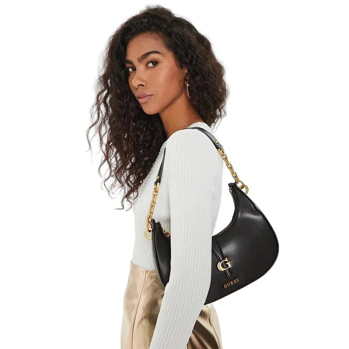 GUESS Kuba 4G Peony Logo Hobo Shoulder Bag - Runner