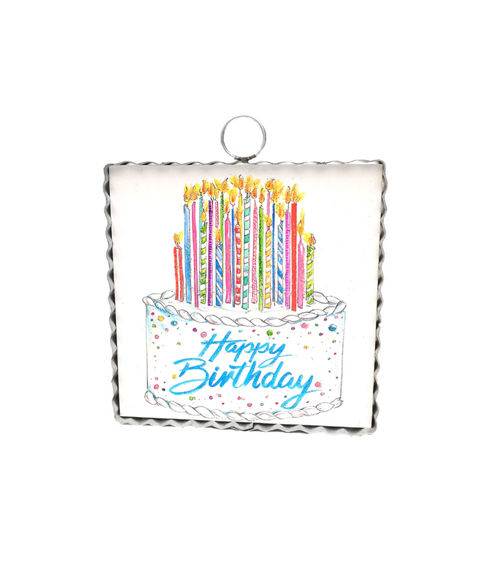 Happy Birthday Cake Charm