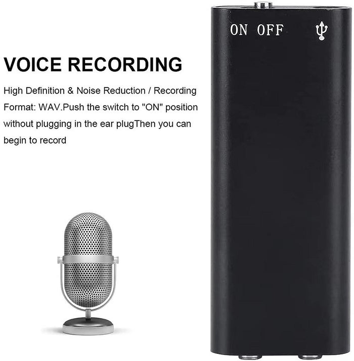 Hidden Voice Recorder Device