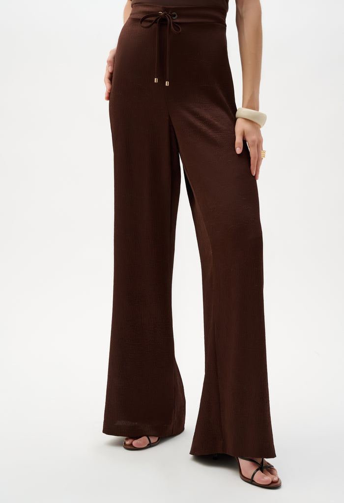 High-waisted Wide-leg Trousers
