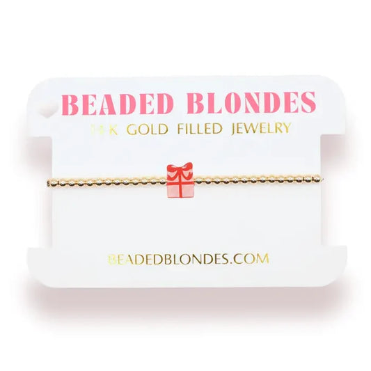 Holiday Gift Bracelet in Gold