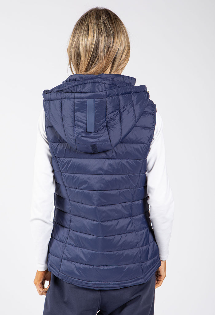 Hooded Quilted Gilet
