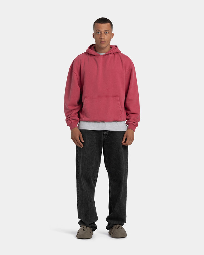 Hoodie Oversize - Acid wash - American Beauty