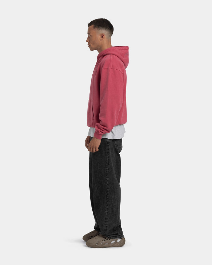 Hoodie Oversize - Acid wash - American Beauty