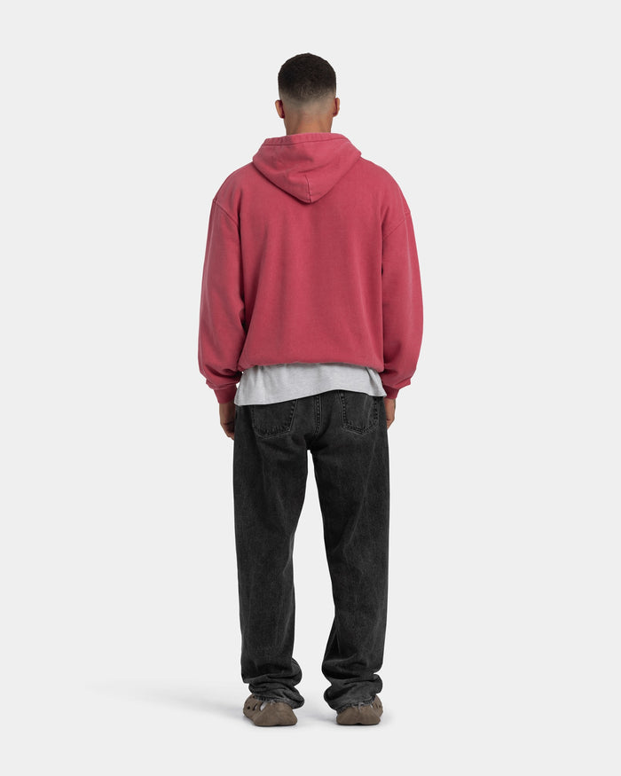Hoodie Oversize - Acid wash - American Beauty