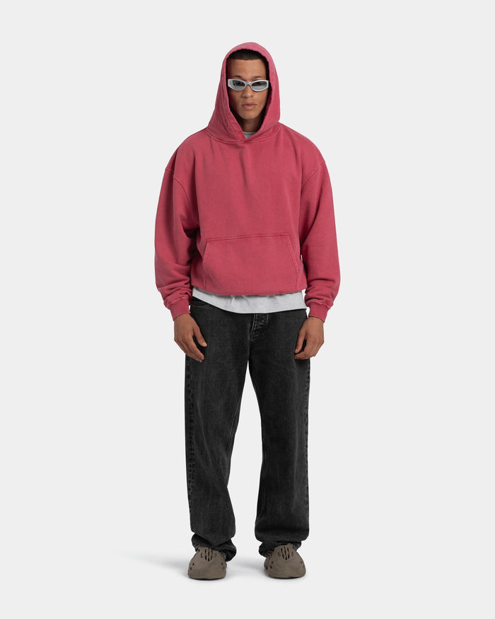 Hoodie Oversize - Acid wash - American Beauty