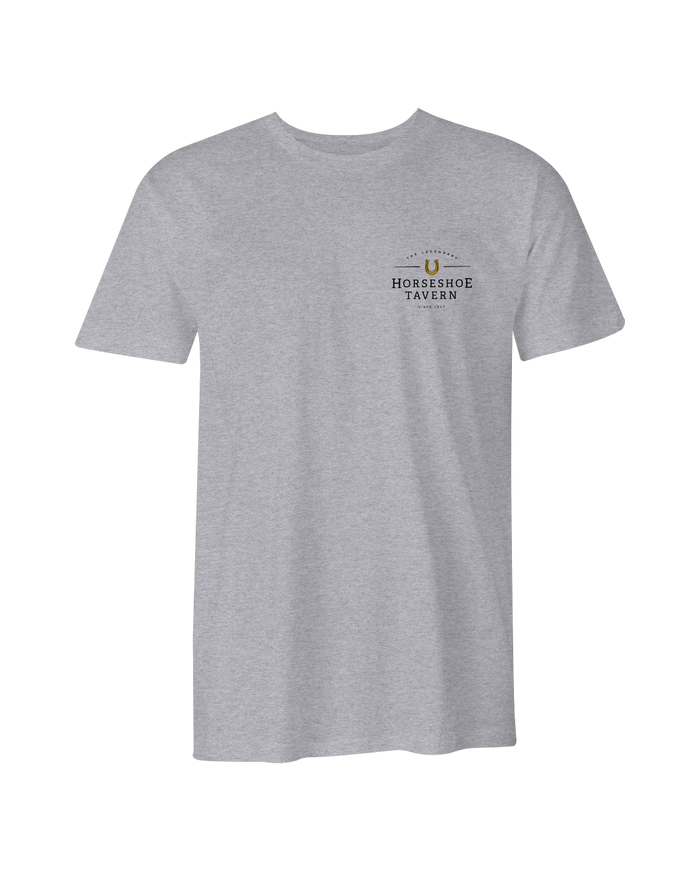 Horseshoe Logo T-Shirt (Sport Grey)