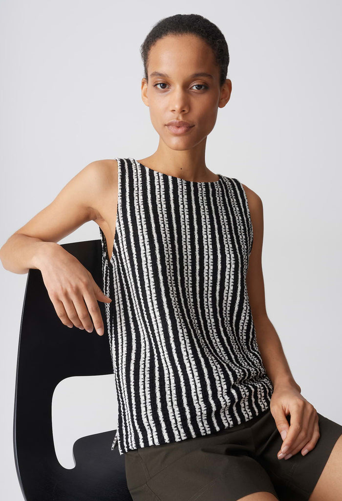 Imesa Striped Knit Top
