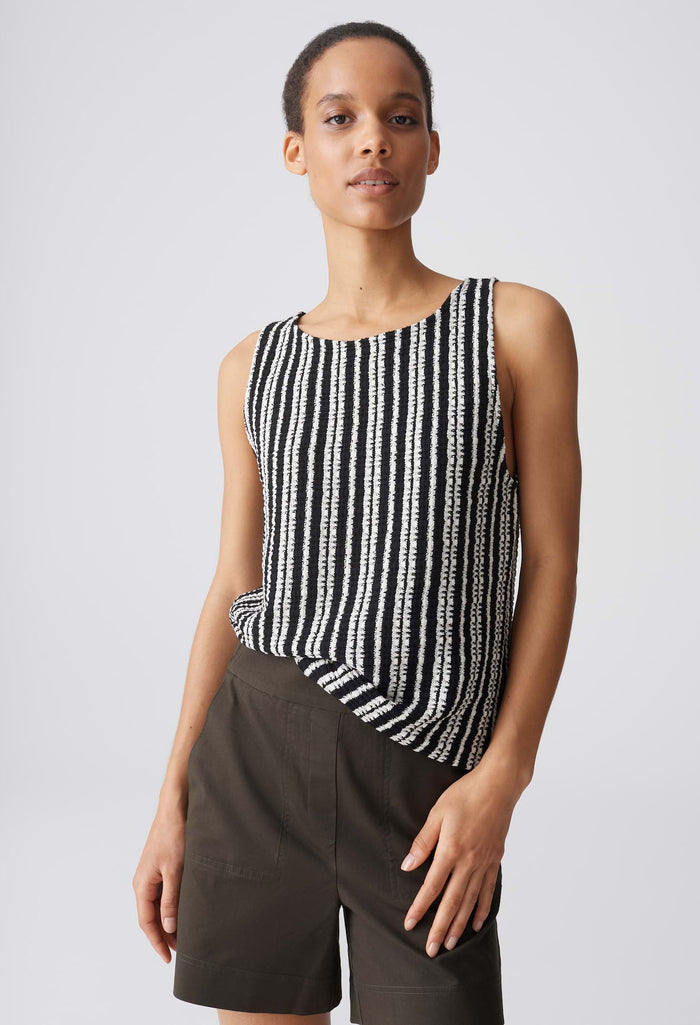 Imesa Striped Knit Top