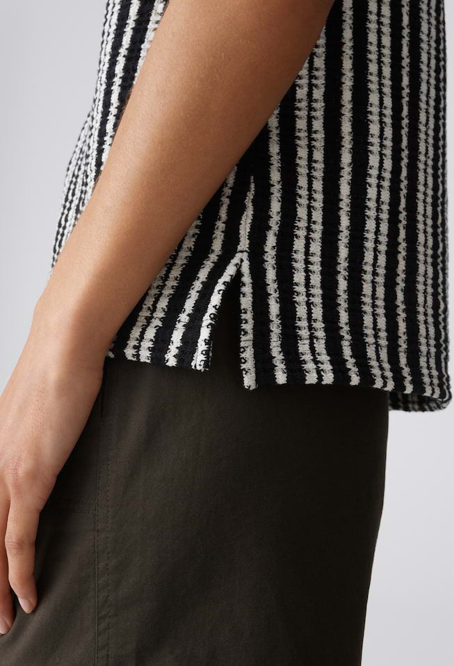 Imesa Striped Knit Top