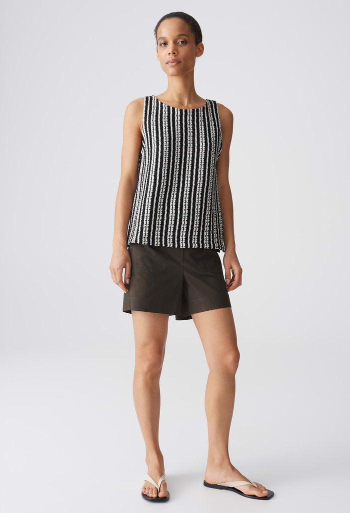 Imesa Striped Knit Top