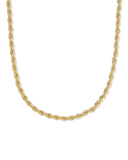 Isabelle Chain Necklace in Gold Metal