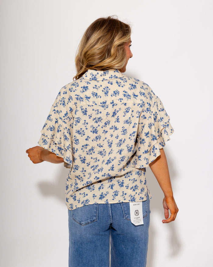 Ivy Jane | Ditsy Floral Camp Shirt