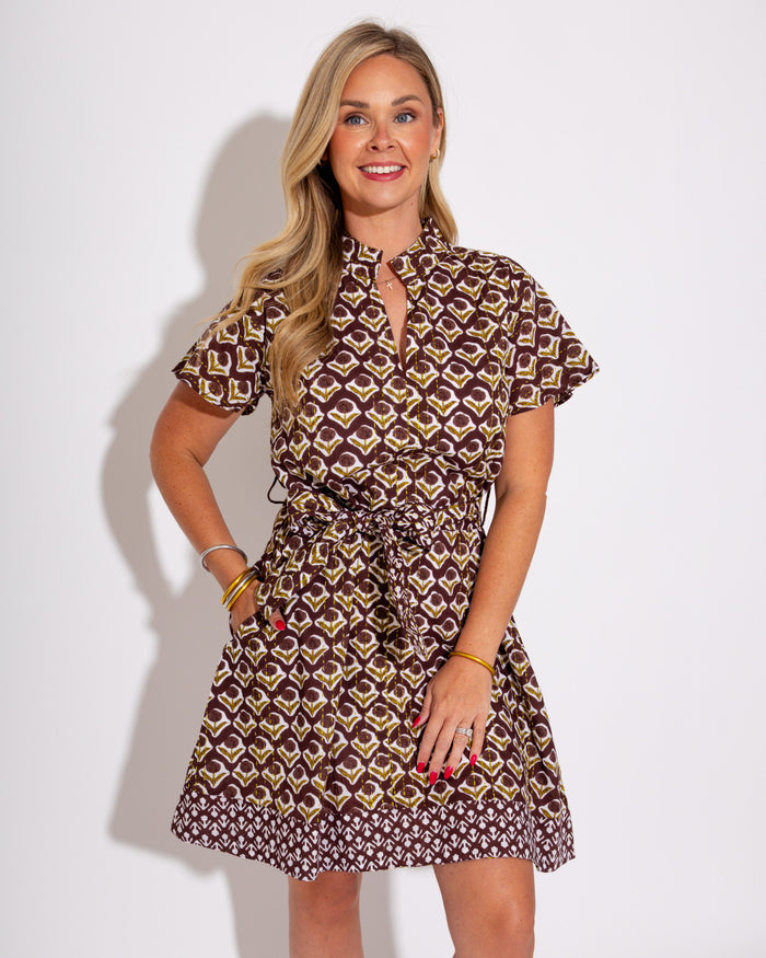 Ivy Jane I Kantha Stitched Dress