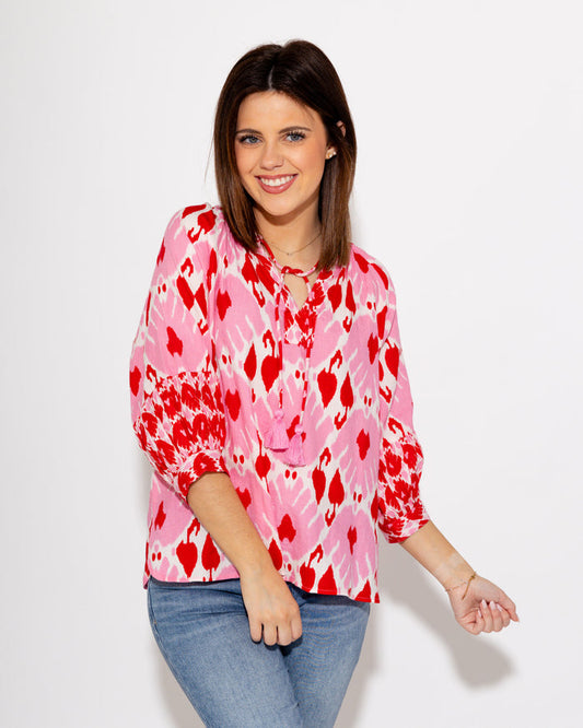 Ivy Jane | Ikat Your Heart Top