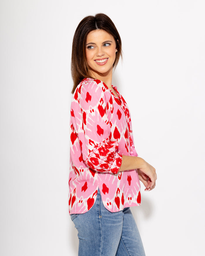 Ivy Jane | Ikat Your Heart Top
