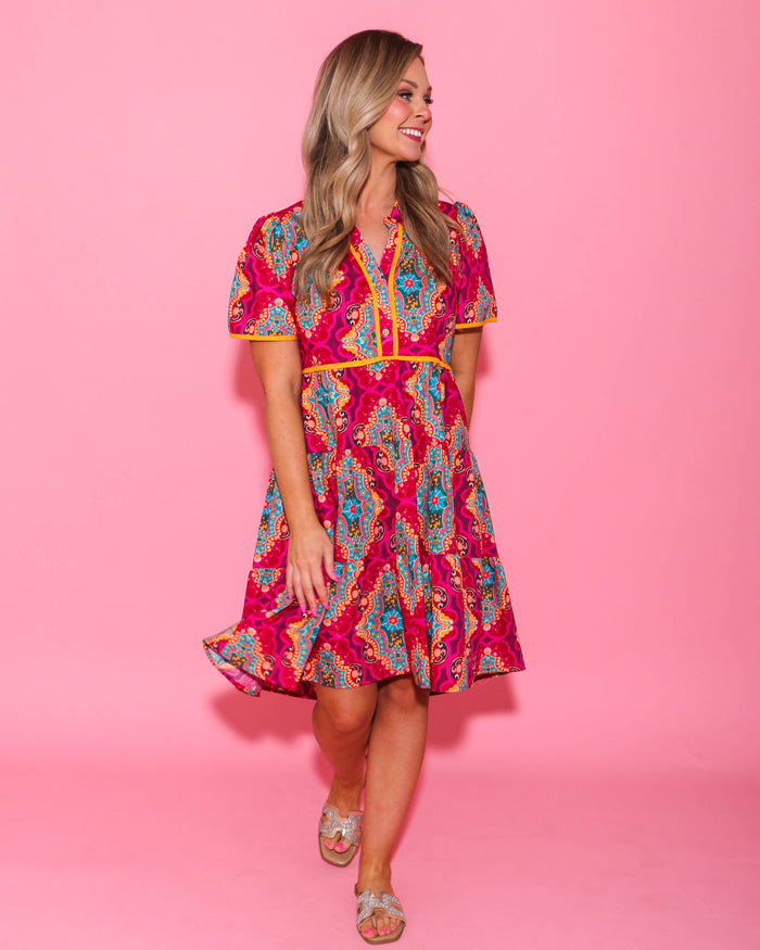 Ivy Jane | Medallion Tiered Dress