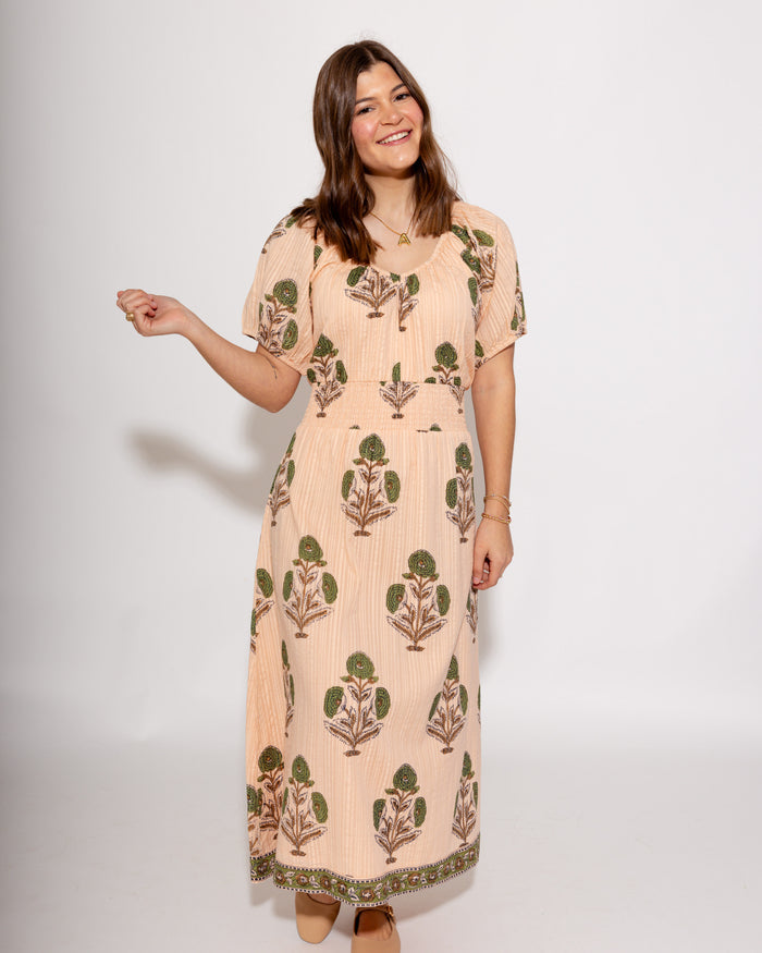 Ivy Jane | Seersucker Midi Dress
