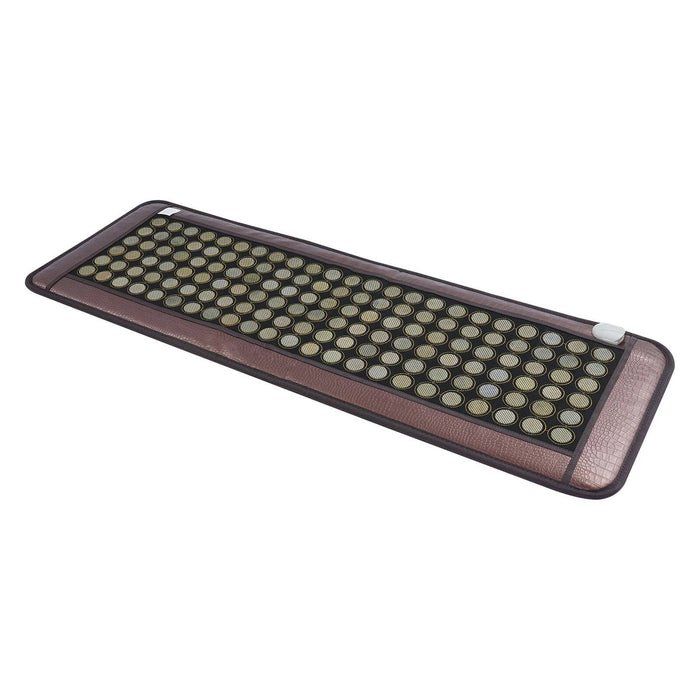 Jade Tourmaline Stone Far Infrared Therapy Mat Electric Heating Pad