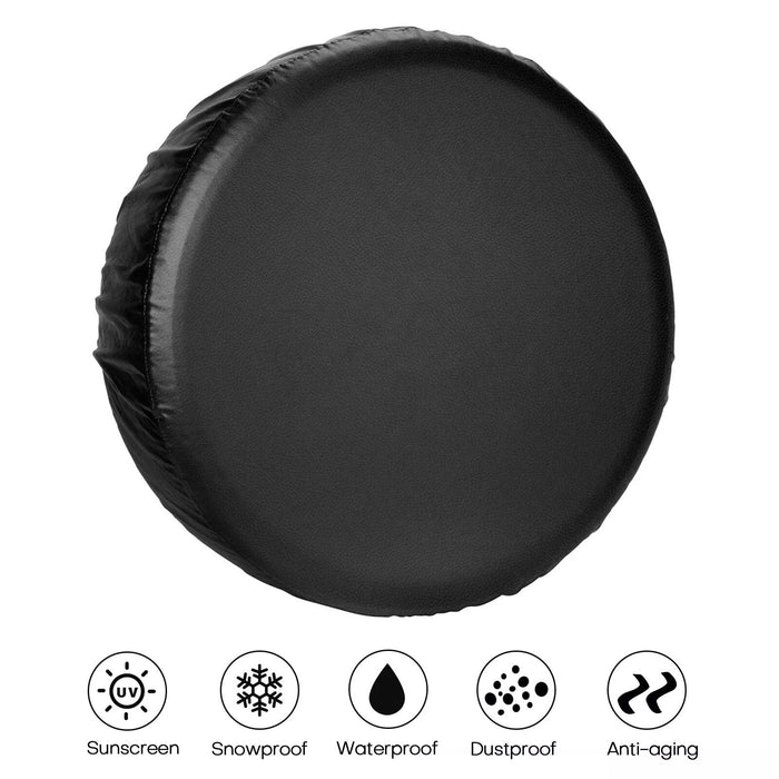 Jeep Wrangler Leaher Cover Tire 33"- 35"