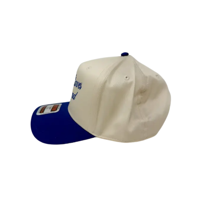Jesus Saves, I Spend Two-Tone Hat