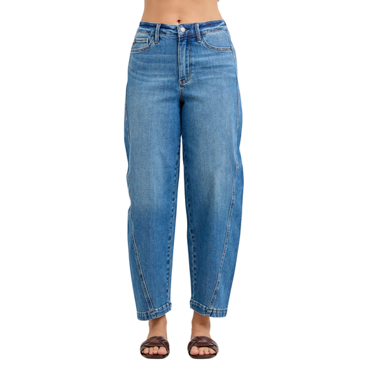 Judy Blue: High Waist Barrel Rigid Magic *881110REG (expected 1/20)