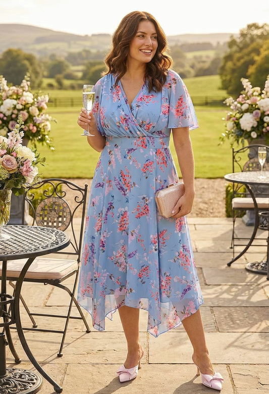 Julie Hanky Hem Curve+ Dress