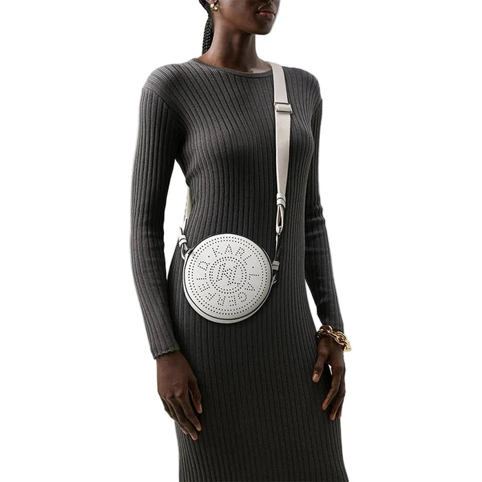 Karl Lagerfeld K/Circle round perforated - Shoulderbag - White - KB10 - Runner